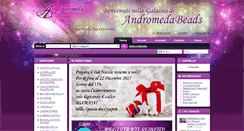 Desktop Screenshot of andromedabeads.com